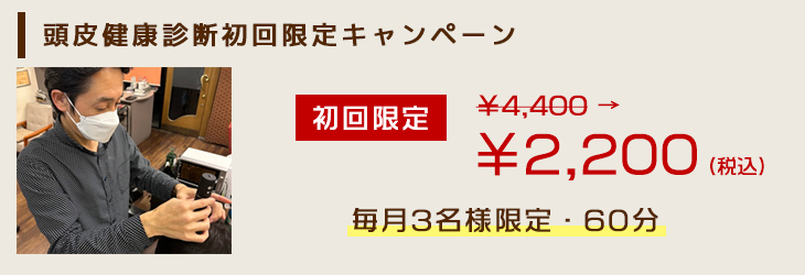 頭皮と髪の健康診断